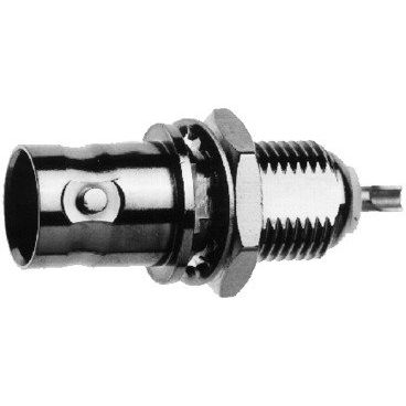 Telegärtner - Koax-Steckverbinder BNC Einbaubuchse 100023553 75 Ohm m.Dichtring − 5 Stück