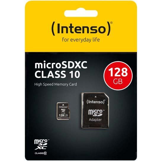 Intenso - Speichermedium digital microSDXC Card 128GB 3413491 (R)40MB/s,(W)10MB/s