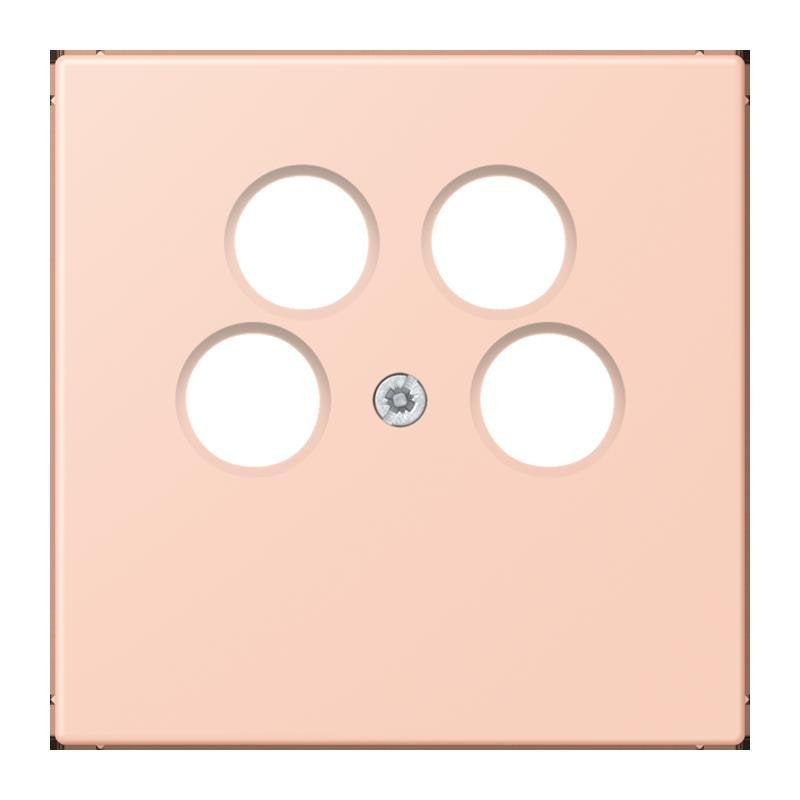 Jung - Einsatz/Abdeckung für Kommunikationstechnik Abdeckung für SAT-TV LC 990-4 SAT2 234