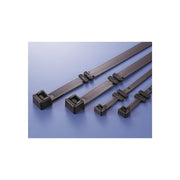 HellermannTyton - Kabelbinder Befestigungsbinder CTF12090 PA66 BK 100 320x7,6 mm, schwarz − 100 Stück