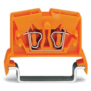 WAGO - Durchgangs-Reihenklemme 2-Leiter Durchgangsklemme 264-716 0,08-2,5mmq orange − 100 Stück