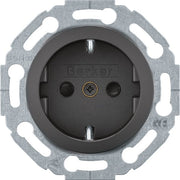 Berker - Schalter-/Steckdosenkombination Steckdose Schuko MAN0100817 variable Einbaulage