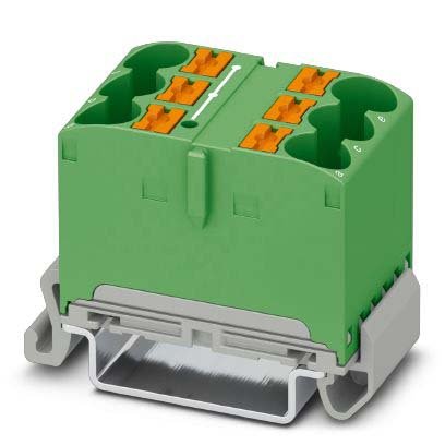 Phoenix Contact - Durchgangs-Reihenklemme Verteilerblock 1082483 − 10 Stück