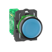 Schneider Electric - Drucktaster, Komplettgerät Funktaste ZB5RTA6 bl inkl.Sender