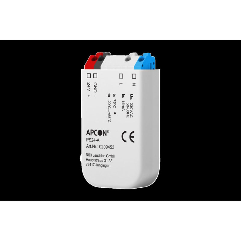 Ridi-Leuchten - Lichtregelsystemkomponente Gleichspannungsversorgung APCON PS24-A 24V/130mA