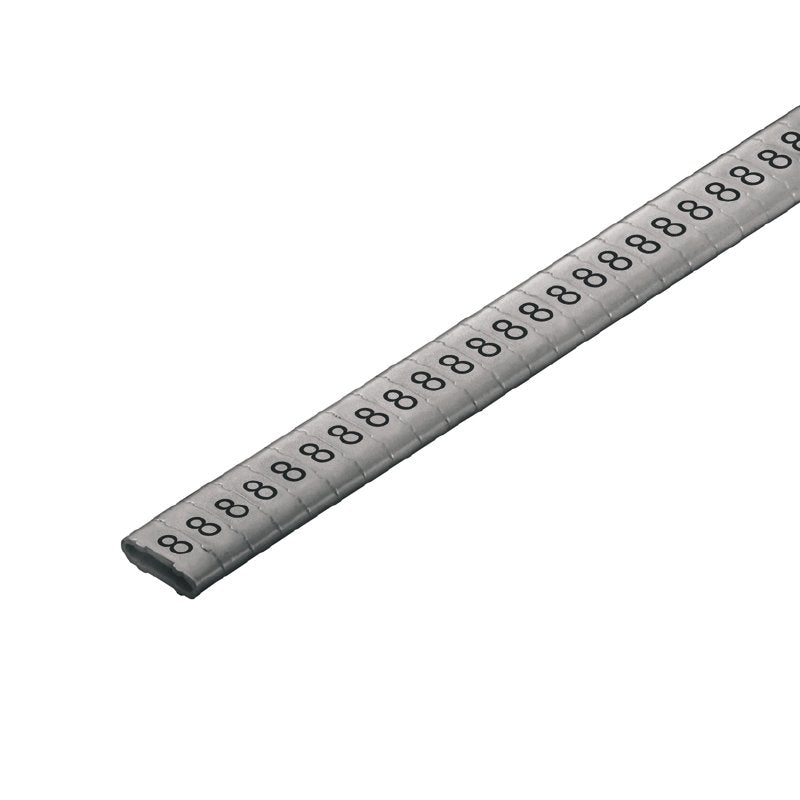 Weidmüller - Kabelmarkierungssystem Kabelmarkierer CLI M2-4GR/SW 8 CD − 500 Stück