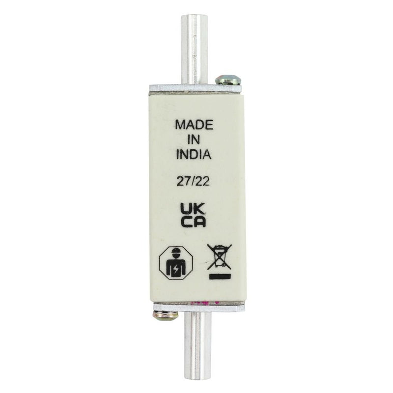 Eaton - Messersicherung Sicherungseinsatz Nieders. 4NHG000B-690 4A AC 690V 120kA − 3 Stück