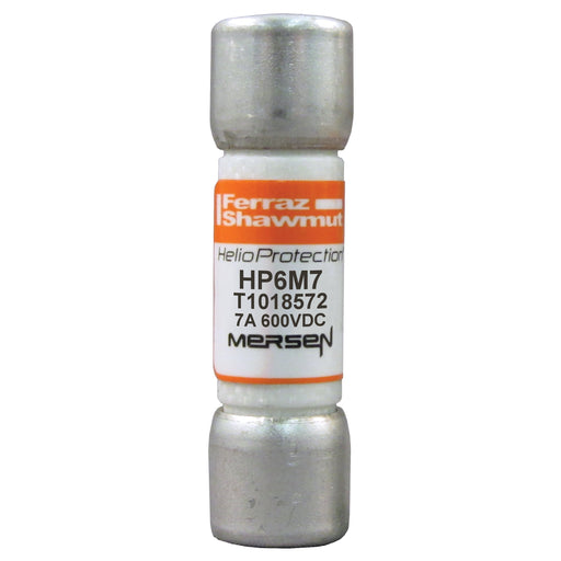 Mersen - Zylindrische Sicherung Sicherungseinsatz zylindr. HP6M7 gPV 10x38 7A − 10 Stück