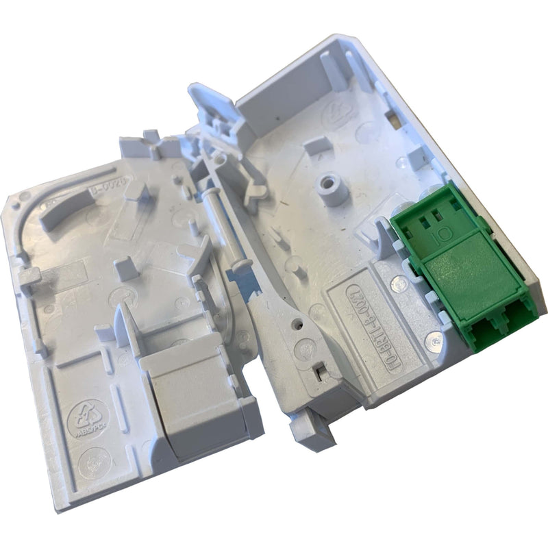Idea Optical - Kommunikationsanschlussdose LWL FTTH-Hutschienenadapter IO1189660403 2xLCD/APC − 20 Stück