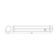 Ledvance - Decken-/Wandleuchte LED-Leuchte 60cm LN MR #4099854401817 840, Sensor  − 1 Stück