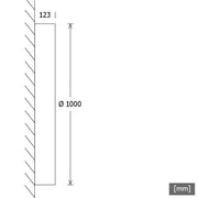 LTS Licht&Leuchten - Decken-/Wandleuchte LED-Wandanbauleuchte PLL 23.100 #642270 PL23 830DALI opal sw