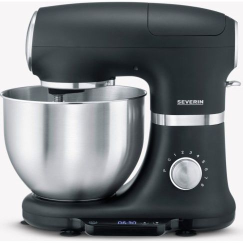 Severin - Küchenmaschine KM 3898 eds-geb./sw integr. Waaage