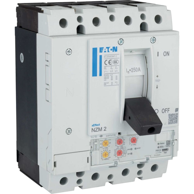 Eaton - Leistungsschalter für Trafo-, Generator- und Anlagenschutz Leistungsschalter NZMH2-4-VX250 NZM2 PXR20 250A, 4p