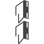 Enoc - Kabelführung für Gehäuse/Schränke Kabelführungsbügel 2HE TFB 02-S (VE2) 50x78mm Stahlblech