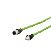 Metz Connect - Patchkabel Kupfer Industrie IndustrialEthernet Leitung 142M4D15030 D-kodiert, 3m,M12 − 10 Stück