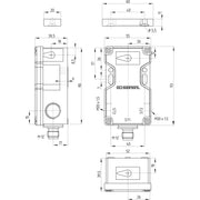 Schmersal - Magnetischer Näherungsschalter Sicherheitssensor BNS 16-12ZV-ST1