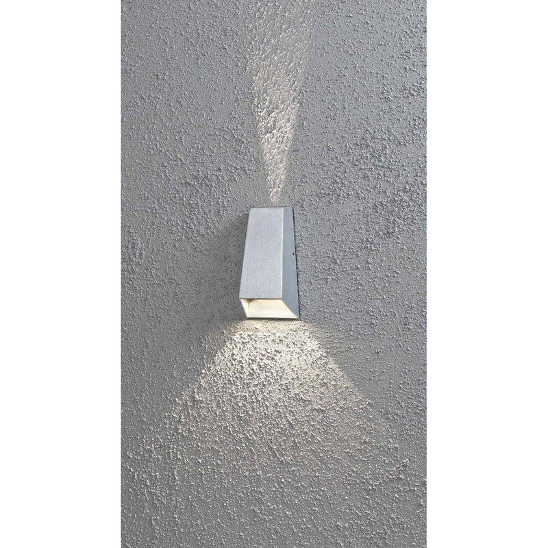 Gnosjö Konstsmide AL - Decken-/Wandleuchte LED-Wandleuchte 7911-310 2x3W gr