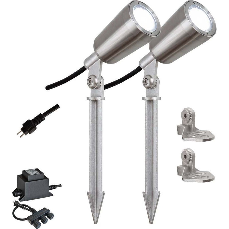 EVN Lichttechnik - Downlight/Strahler/Flutlicht P-LED Spot 2-fl. eds PC680601-2 IP68 12V 7W 3000K