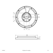 EVN Lichttechnik - Decken-/Wandleuchte LED-Anbauleuchte AP33300925