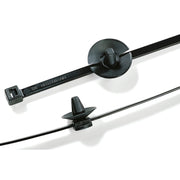 HellermannTyton - Kabelbinder Befestigungsbinder 156-01146(100) 145x3,4 mm 2tlg. − 100 Stück