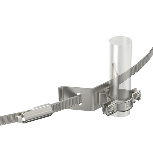 OBO Bettermann - Leitungshalter für Blitzschutz Leitungshalter isCon HS 26 VA D=26mm − 10 Stück