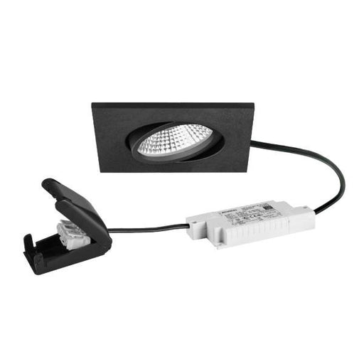 Brumberg Leuchten - Downlight/Strahler/Flutlicht LED-Einbaustrahler 230V 39488183AB 3000K, sw