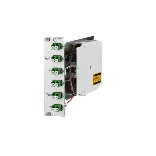 Metz Connect - Patchpanel LWL OpDAT CM 3HE/7TE 6xLCDAPC 1528S976061E OS2 12Pigt/6Kup/gn