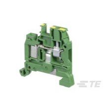 Krüger-Werke - Schutzleiter-Reihenklemme D4/6.P.ADO − 50 Stück