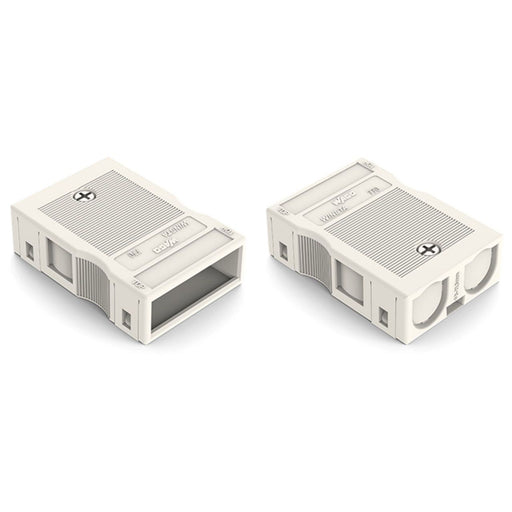 WAGO - Zubehör/Ersatzteile für steckbare Gebäudeinstallation Zugentlastungsgehäuse 770-513 8-12mm,3pol. ws − 50 Stück