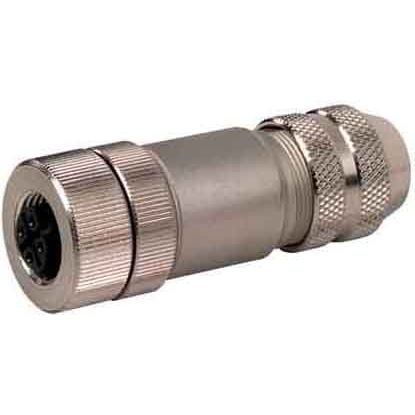 Murrelektronik - Rundsteckverbinder, feldkonfektionierbar (Industriesteckverbinder) M12-Buchse 7000-14021-0000000 gerade,geschirmt