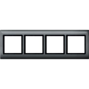 Merten - Abdeckrahmen Rahmen 4f.anth 400414 waage/senkrecht
