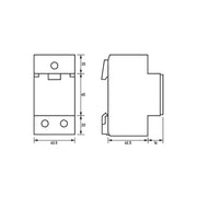 Doepke - Steckdose Reiheneinbau Einbausteckdose RDS 9