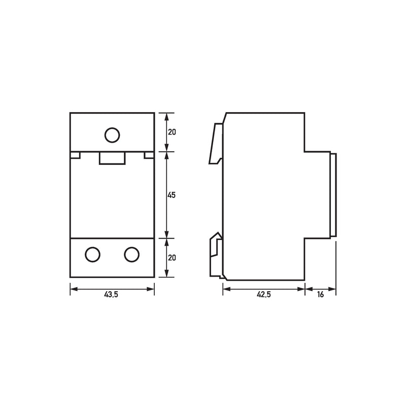 Doepke - Steckdose Reiheneinbau Einbausteckdose RDS 9