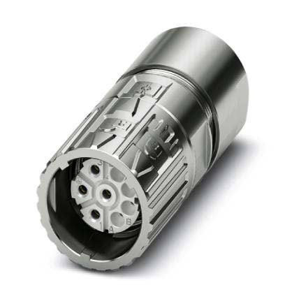 Phoenix Contact - Rundsteckverbinder, feldkonfektionierbar (Industriesteckverbinder) Kabelsteckverbinder M23-7ES198A80DNS − 1 Stück