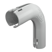 OBO Bettermann - Bogen für Installationsrohre Quick-Pipe-Bogen 3000 BMS M16 LGR 90 Grad − 10 Stück