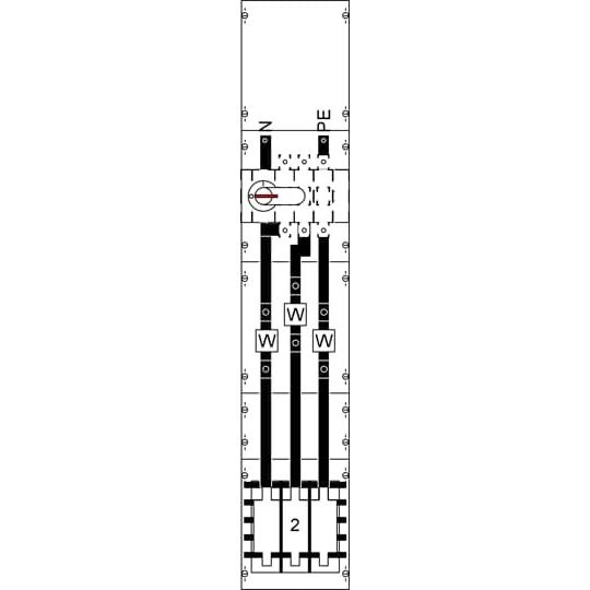 Striebel&John - Zählerfeld Wandlerfeld KA4078 komplett BH5