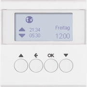 Berker - Jalousiesteuerung Jalousie-Schaltuhr 85741188 polarweiß matt