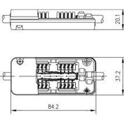 Telegärtner - Kommunikationstechnik-Adapter Verbindungsmodul 100023273 VM8-8Cat.7A(1000MHz)