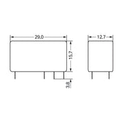 WAGO - Schaltrelais Elementarrelais 788-178 AC 230 V,1 Wechsler − 20 Stück