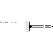 Lapp Zubehör - Kabelbinder Kabelbinder-TY-RAP-TY-46-M 61715840 184X4,8-NA − 500 Stück