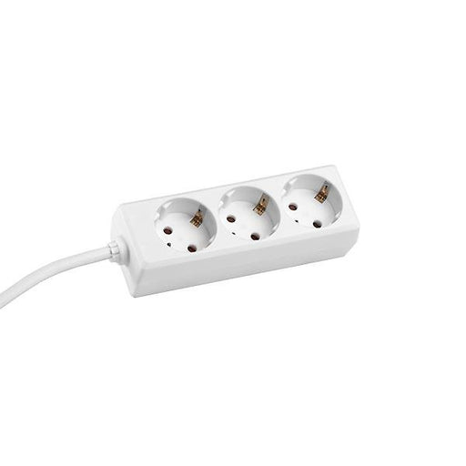 Bachmann - Mehrfachsteckdose Steckdosenleiste 3f. 387.271S m.Winkelstecker ws