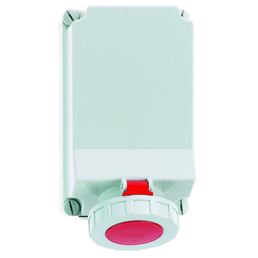 Bals Elektrotech - CEE-Steckdose abschaltbar, abgesichert (IEC 60309) Wandsteckdose abschaltbar 16070 verriegelt 63A 4p 4