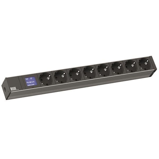Bachmann - Power distribution unit (PDU) Steckdosenleiste 8xSchutzk 800.2054 mit Amperemeter