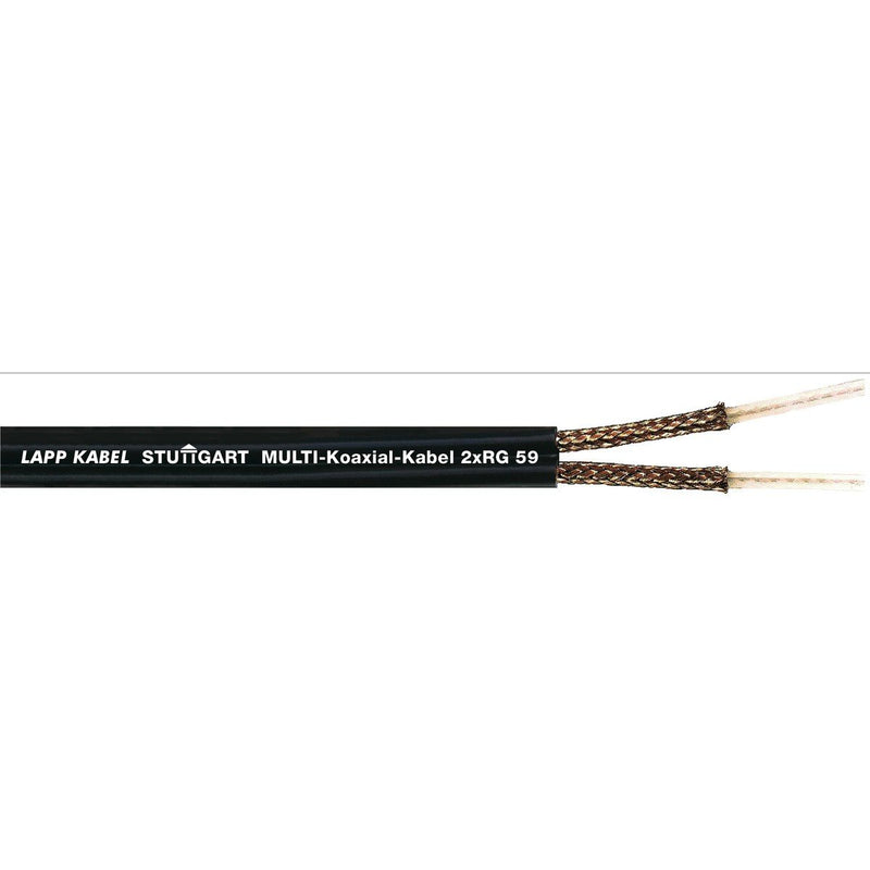 Lapp Kabel&Leitung - Koaxialkabel MULTI-KOAXIAL-KABEL 2170056 2XRG 59 B/U
