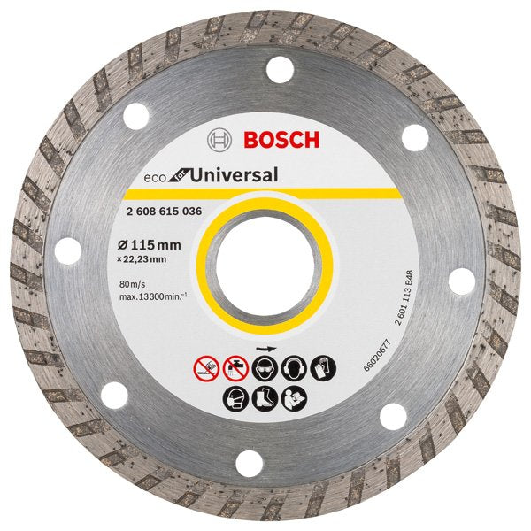 Bosch - Trenn-/Schleifscheibe Diamanttrennscheibe Turbo 2608615036 Eco For Universal