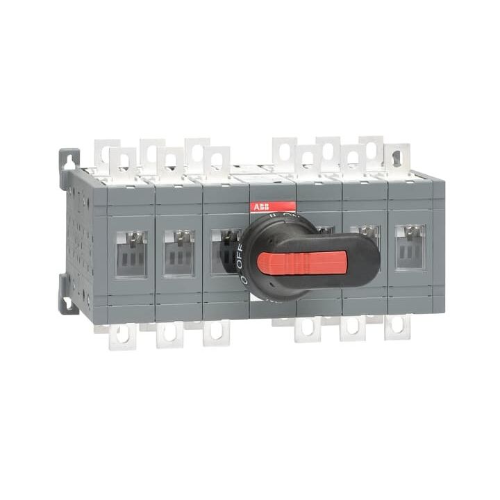 ABB Stotz S&J - Lasttrennschalter Lastumschalter OT160E33CP 0A m. Griff u. Welle