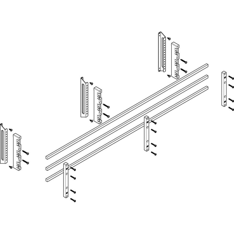 ABN - Verteilerfeld für Installationsverteiler Sammelschienen-Modul MTSC42633 tief 4FB/2RE