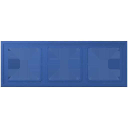 Jung - Abdeckrahmen Rahmen 3-fach LCZ 983 BF 253 bleu outremer 59