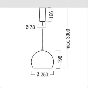 Zumtobel Group - Pendelleuchte LED-Pendelleuchte SCON-S AC #60510255 3000K Chrom