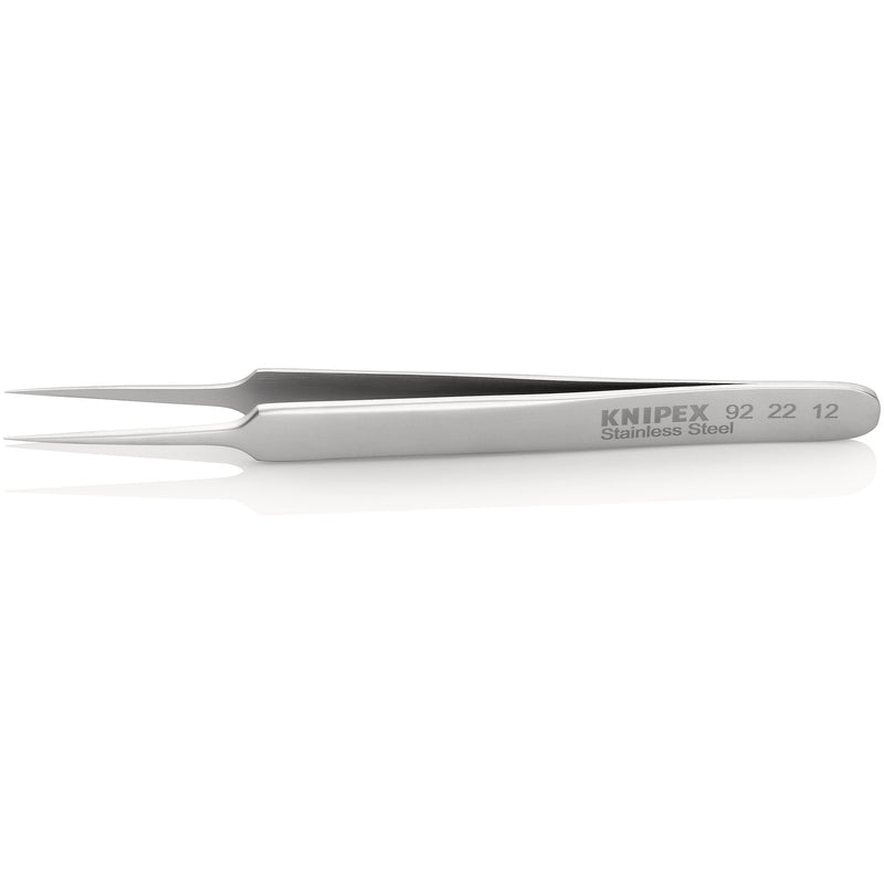 Knipex - Pinzette Präzisions-Pinzette 92 22 12 Form Nadelsp., 105mm
